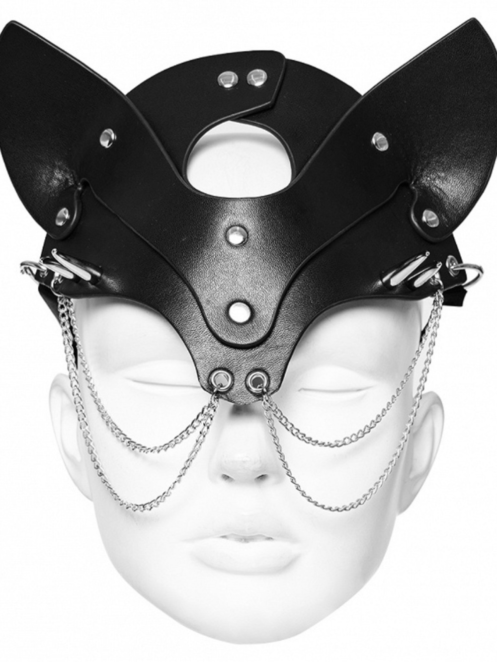 Punk Rave Gothic Halloween Mask - Picture 2 of 4